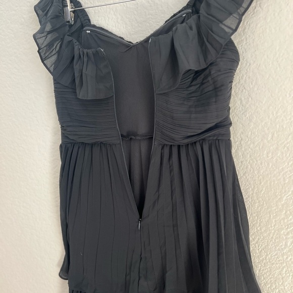 Always Remarkable Black Pleated Off-the-Shoulder Maxi Dress - Picture 8 of 10
